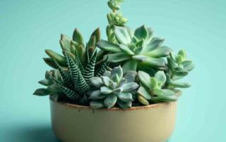 Succulent Garden Dish for Father's Day